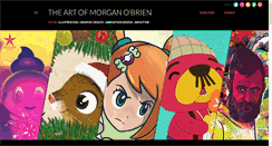 Desktop Screenshot of morganobrienart.com